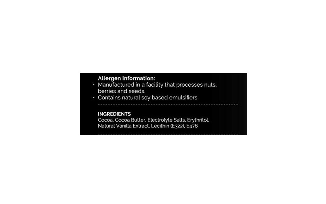 Unsnack Low-Carb Dark Chocolate    Pack  50 grams